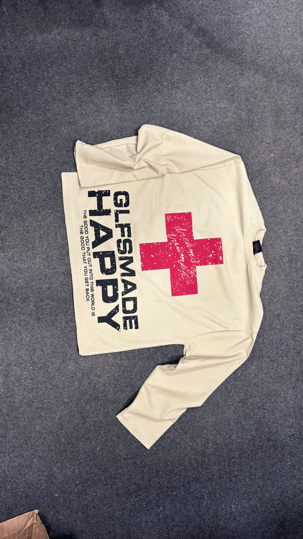 Waffle Boxy-Fit Tee