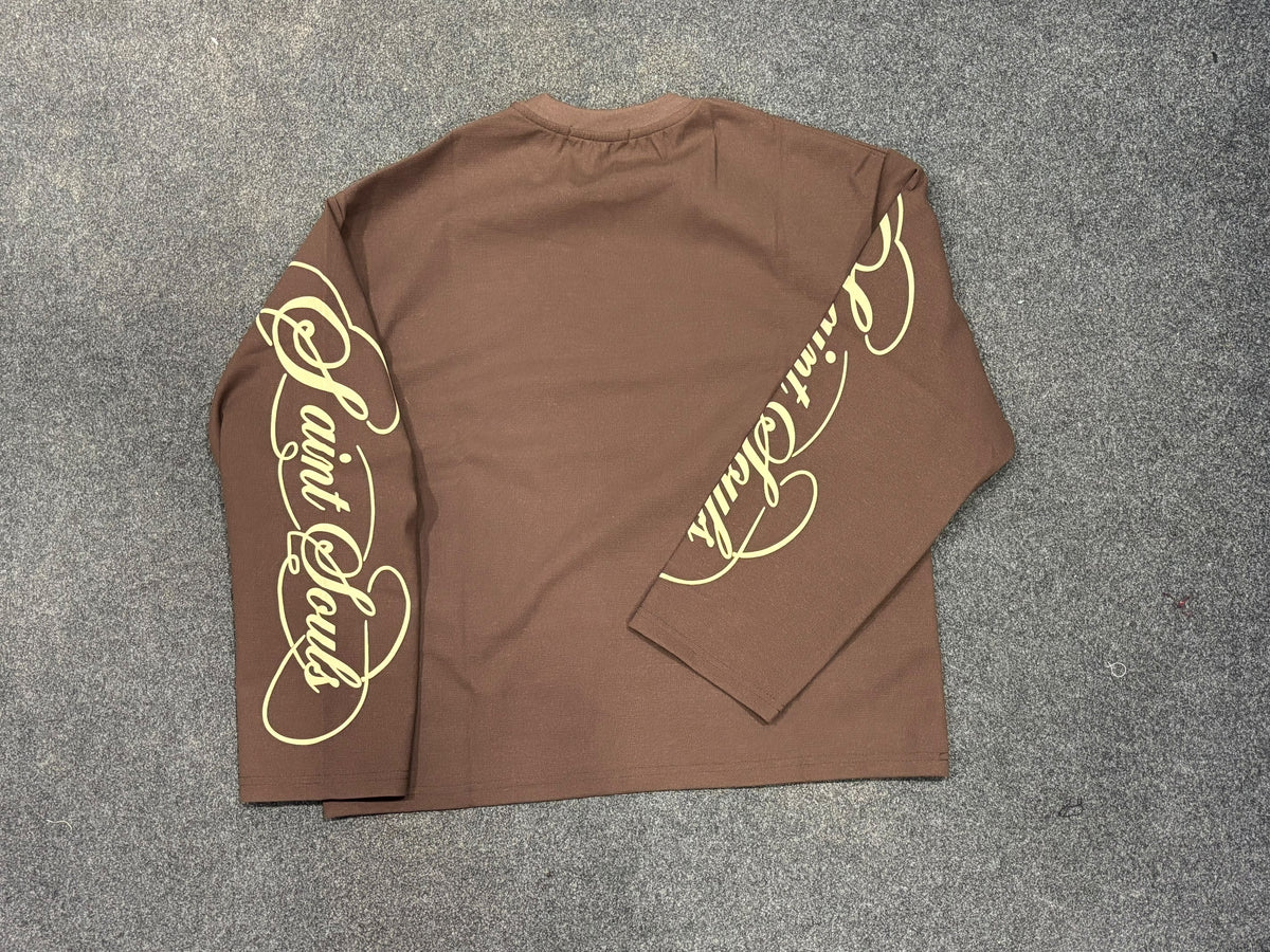 Angel Graffiti Graphic Oversized Tee