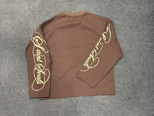 Angel Graffiti Graphic Oversized Tee