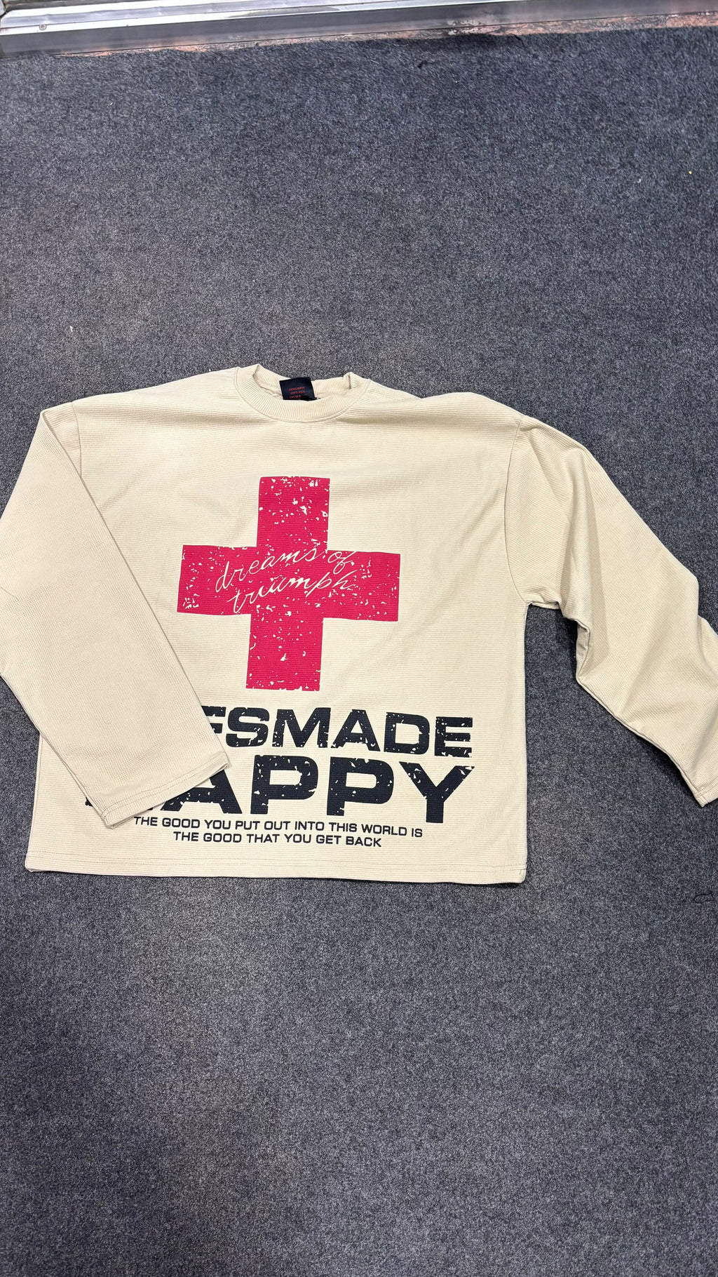 Waffle Boxy-Fit Tee